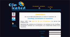 Desktop Screenshot of climlambert.com